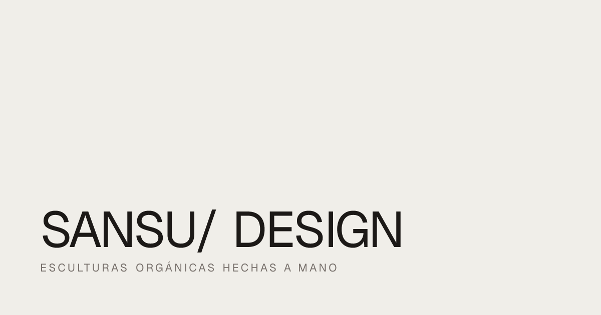 Sansu — Arte hecho a mano
